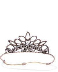 Erickson Beamon Princess Rose Gold Plated Crystal Headband One Size