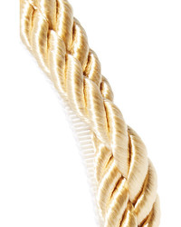 Yunotme Charlize Satin Rope Headband Gold