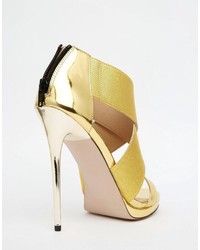 Asos Collection Hot To Trott Heeled Sandals
