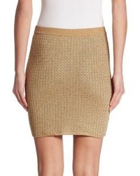 Ralph Lauren Collection Knit Mini Skirt
