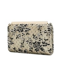 Jimmy Choo Floral Corded Lace Clutch