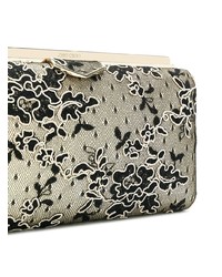 Jimmy Choo Floral Corded Lace Clutch