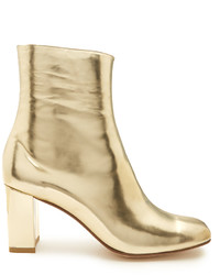 Maryam Nassir Zadeh Agnes Block Heel Leather Ankle Boots