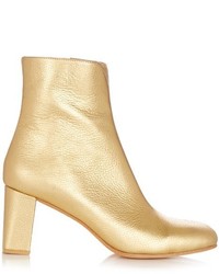 Maryam Nassir Zadeh Agnes Metallic Leather Ankle Boots