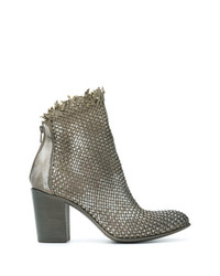 Strategia Weave Style Ankle Boots