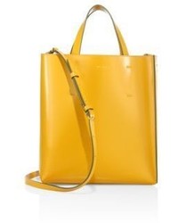 Marni Leather Shopping Bag