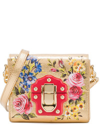 Dolce & Gabbana Mini Rose Painted Lucia Bag