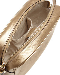 Gucci Soho Metallic Leather Disco Bag Golden