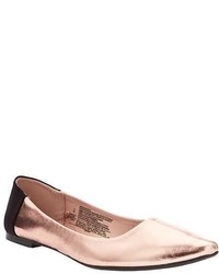 Old Navy Metallic Pointy Ballet Flats For