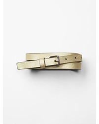 Gap Metallic Leather Belt