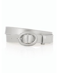 Talbots Metallic Leather Belt