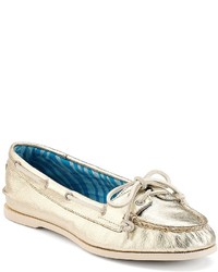 Sperry Audrey Platinum Boat Shoe
