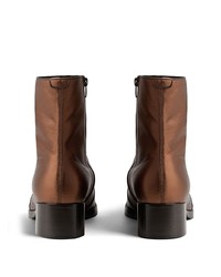 DSQUARED2 Metallic Effect Leather Boots