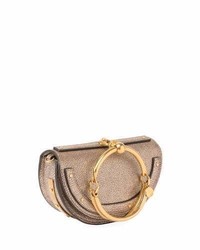 Chloé Chloe Nile Small Metallic Bracelet Minaudiere Bag