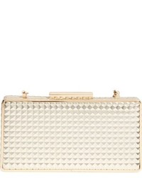 Sondra Roberts Embossed Faux Leather Clutch