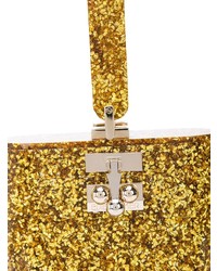 Edie Parker Metallic Glitter Bag
