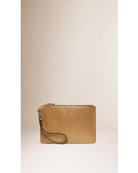 Burberry Patent London Leather Pouch
