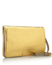 Marc by Marc Jacobs Raveheart Metallic Leather Clutch