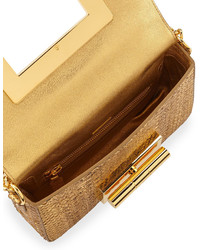 Tom Ford Natalia Medium Python Crossbody Bag Gold, $3,790, Neiman Marcus