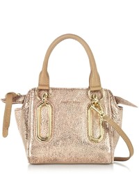 See by Chloe See By Chlo Paige Metallic Pastel Pink Leather Mini Crossbody Bag