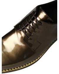 Jimmy Choo Patent Leather Pointed Derby Shoes