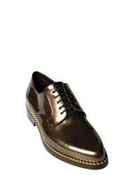 Jimmy Choo Patent Leather Pointed Derby Shoes