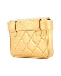 Chanel Vintage Cc Logo Quilted Belt Bag