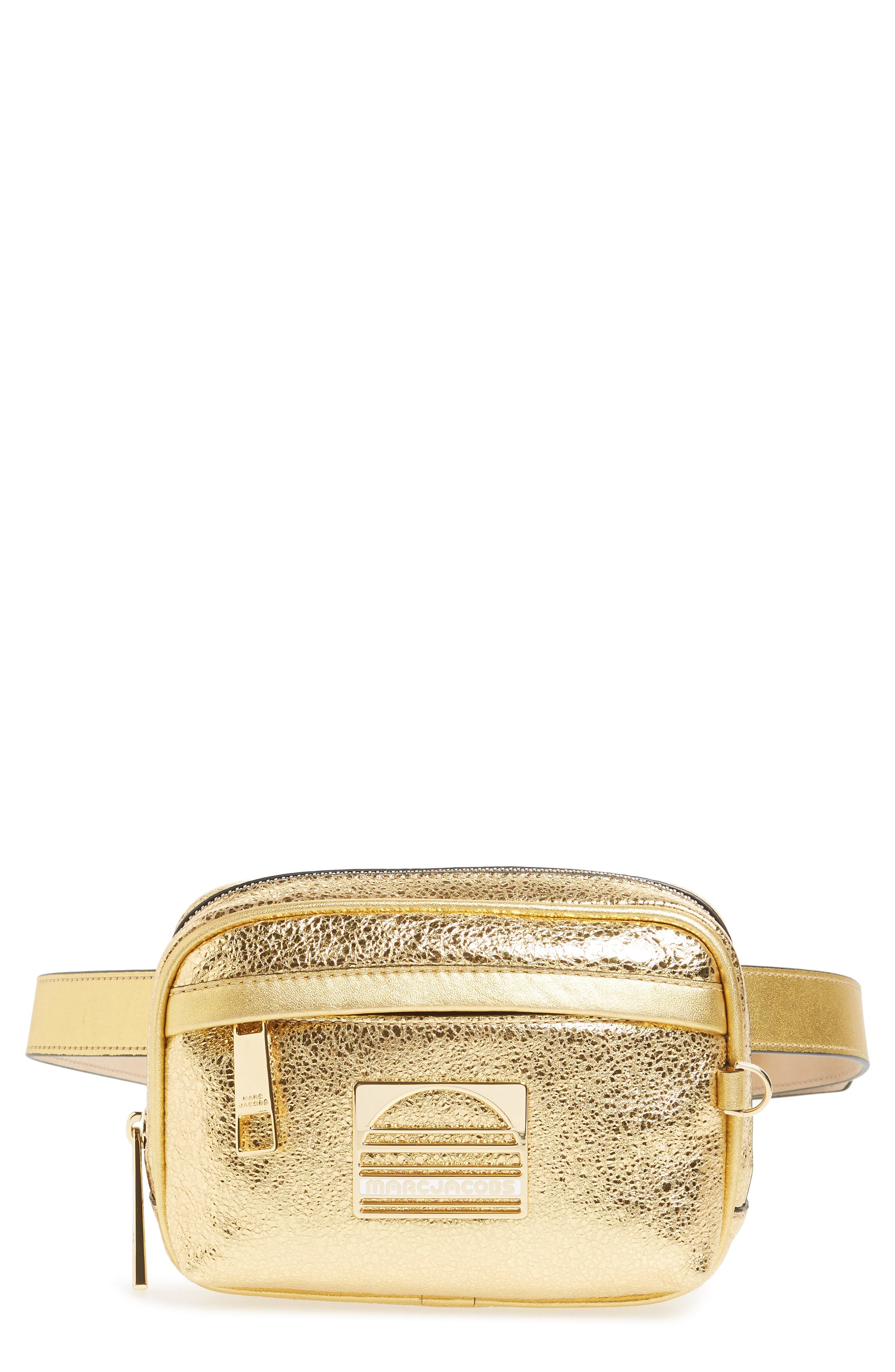 Marc Jacobs Metallic Leather Belt Bag, $295 | Nordstrom | Lookastic