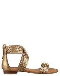 GUESS Achi Perforated Crisscross Sandals