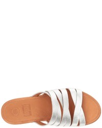 FitFlop Lumy Leather Slide Slide Shoes