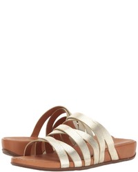FitFlop Lumy Leather Slide Slide Shoes