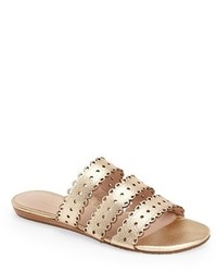Kate Spade New York Brittany Leather Flat Sandal