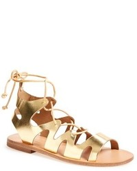 Topshop Fig Cutout Lace Up Gladiator Sandal
