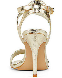 jcpenney gold sandals
