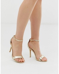 Glamorous Barely There Heeled Sandal
