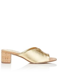 Diane von Furstenberg Faleria Leather Slide Sandals