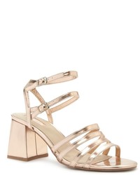 Forever 21 Metallic Faux Leather Sandals