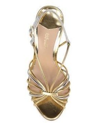 Diane von Furstenberg Milena Leather High Heel Sandals