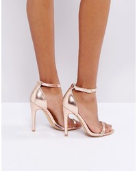 Truffle Collection Barely There Heel Sandals
