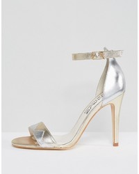 Terry De Havilland Zig Barely There Leather Heeled Sandals