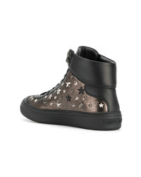 Jimmy Choo Argyle Hi Top Sneakers