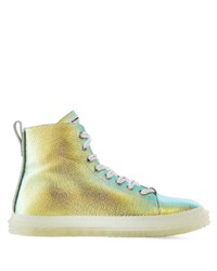 Giuseppe Zanotti Blabber Shimmering Lizard Effect Sneakers