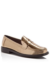 Cole Haan Pinch Campus Metallic Penny Loafers