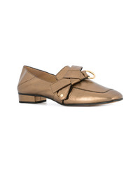 Chloé Square Toe Loafers