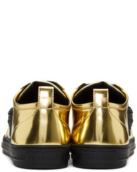 Versace Gold Medusa Sneakers