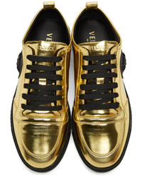 Versace Gold Medusa Sneakers