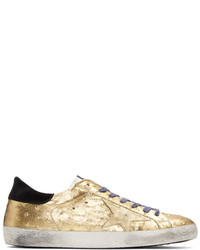 Golden Goose Deluxe Brand Golden Goose Gold Superstar Sneakers