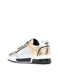 Moschino Metallic Panels Sneakers