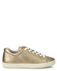 Ash Nicky Bis Metallic Leather Sneakers