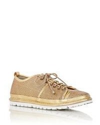 Marsèll Perforated Sneakers Gold